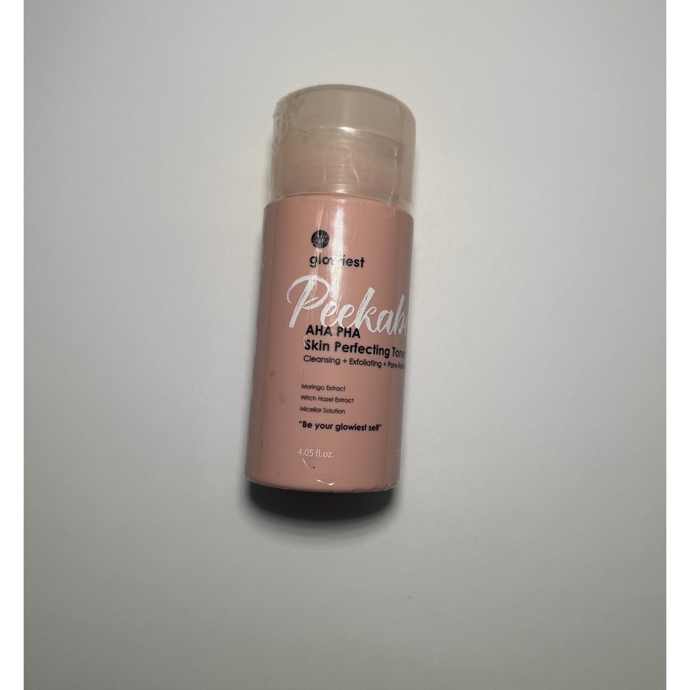 Glowiest Peekaboo AHA PHA Skin Perfection Toner 4.05 fl oz - 1 Count/EXP 10/2026